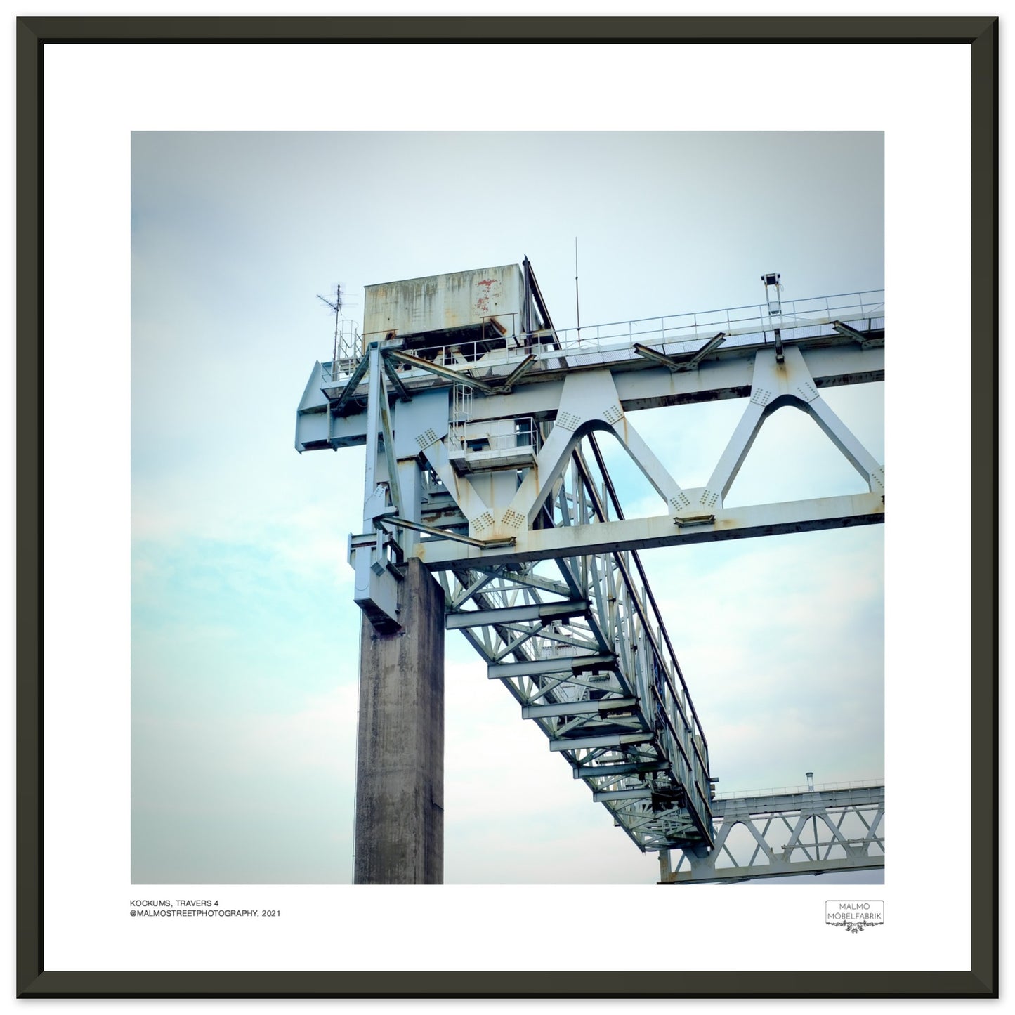 Poster Varvshallen - metal frame