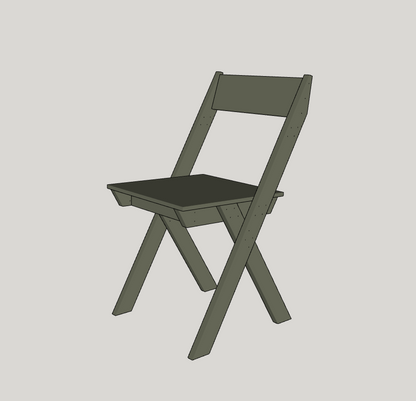 Lugnet chair without armrests