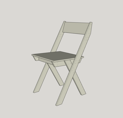 Lugnet chair without armrests