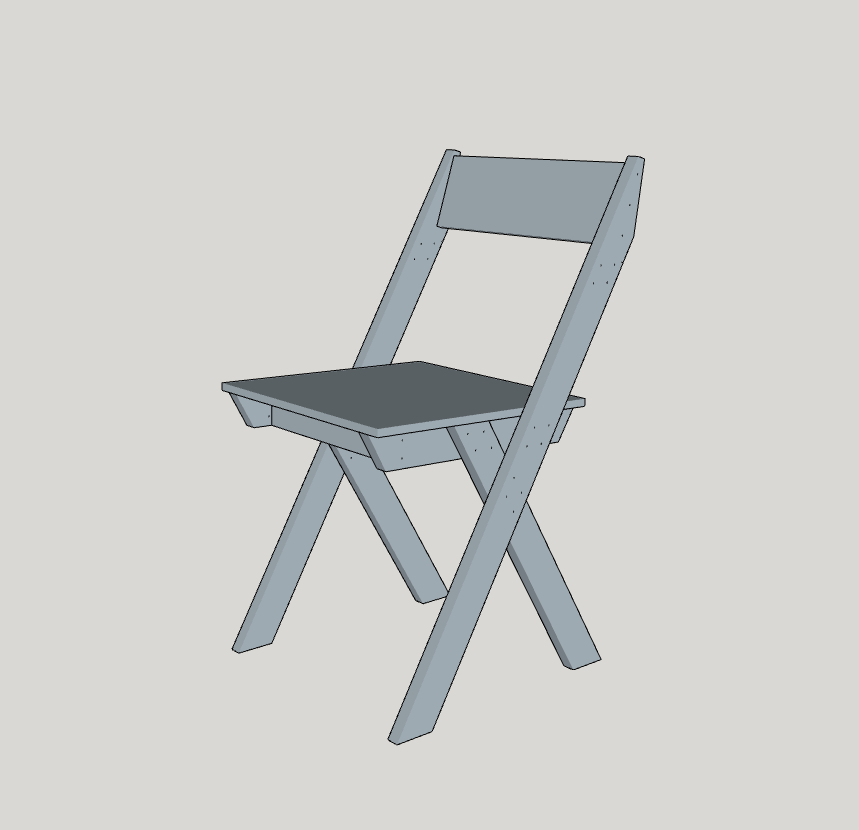 Lugnet chair without armrests